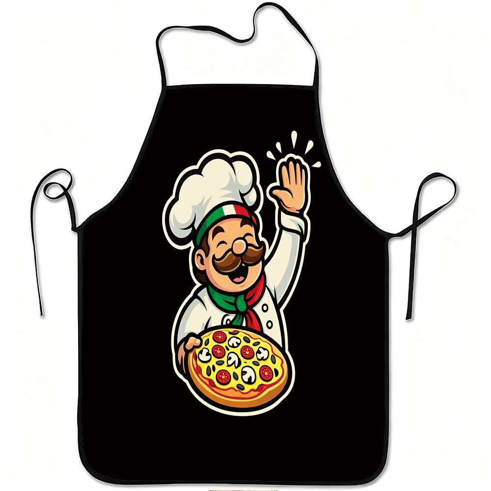 Home Cooking In Italian - 1 Stück einfache klassische Schürze im