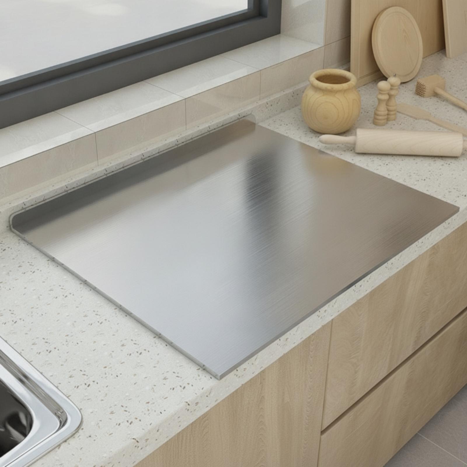 Home Cooking In - Edelstahlplatte Professionell für Küchenarbeitsplatten, Hobbyköche