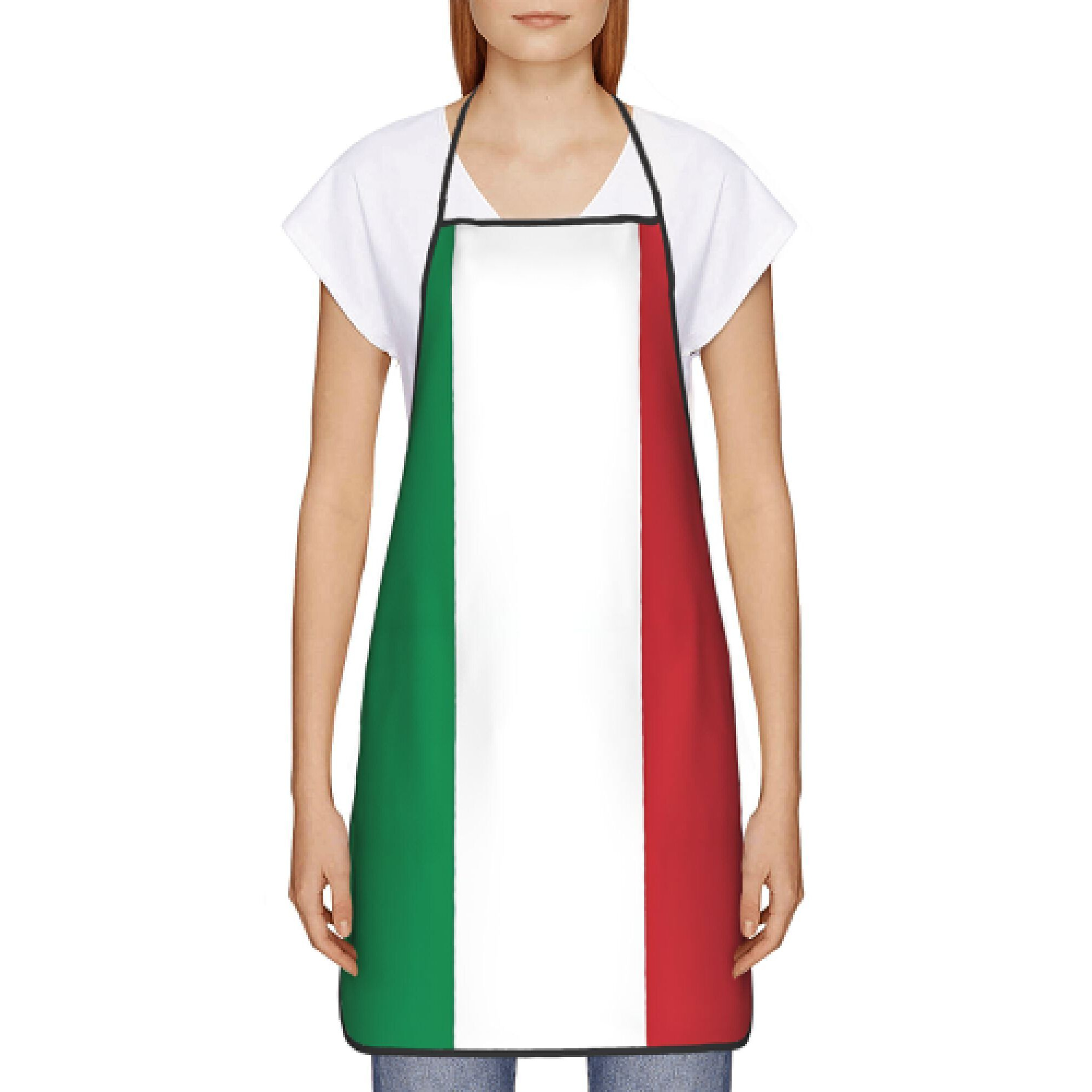 Home Cooking In Italian - 1 Stück Vintage-Stil Schürze mit italienischem