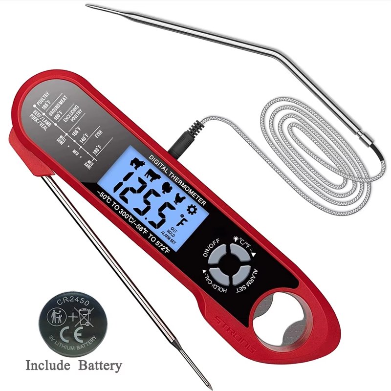 Home Cooking Help - Fleischthermometer mit zwei Sonden, digitales Küchenthermometer