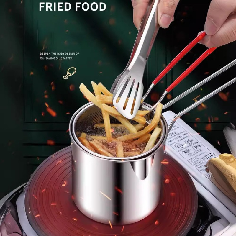 Fritteuse aus Edelstahl 304, m – Home Cooking Help Bewertung und Preis