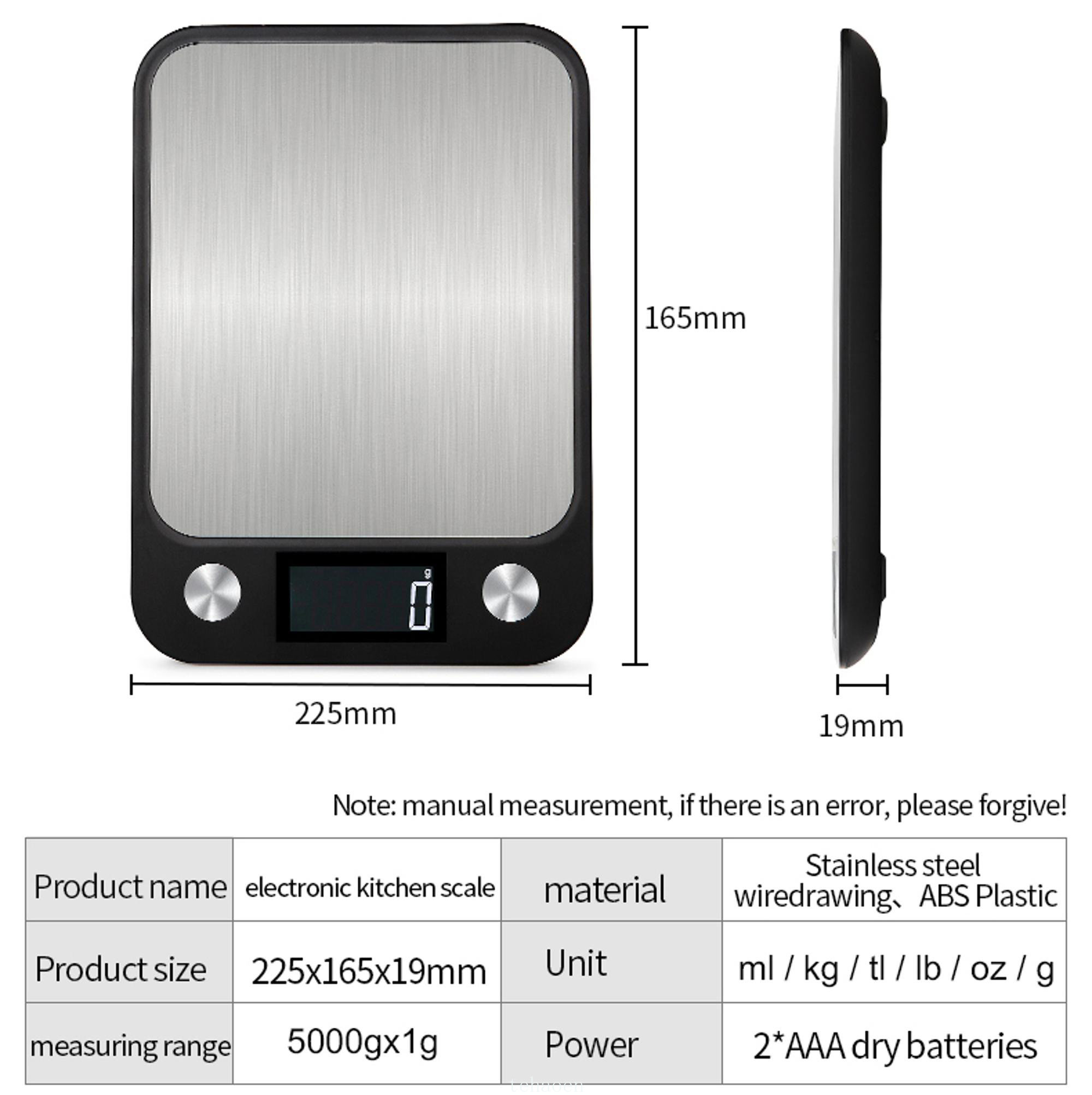 Küchenwaage, 5/10/15 kg, Wiege – Home Cooking Help Bewertung und Preis