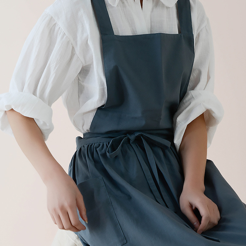 Damen-Latzschürze aus Baumwoll – Home Cooking Japanese Bewertung und Preis