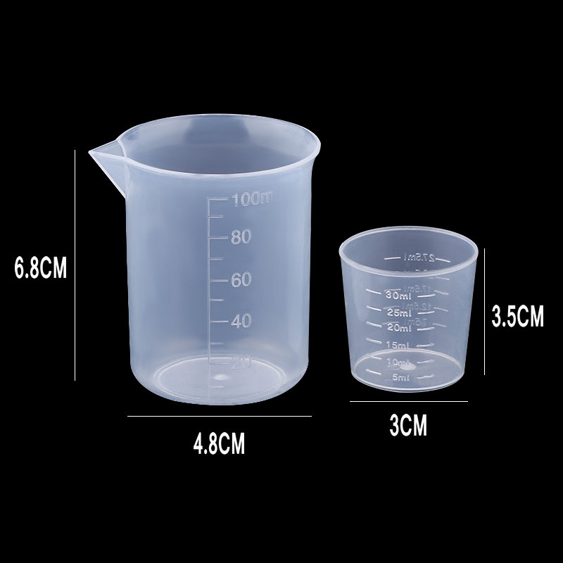 100ML & 30ML Kunststoff-Messbe – Home Cooking Help Bewertung und Preis