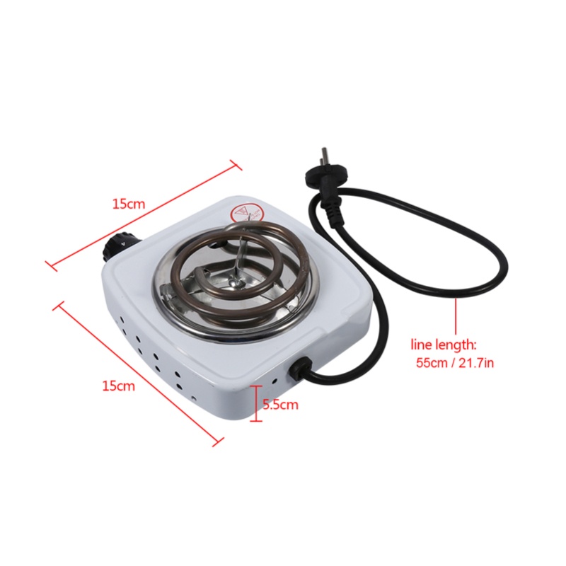 Elektrische 500W Kochplatte, t – Home Cooking Heater Bewertung und Preis
