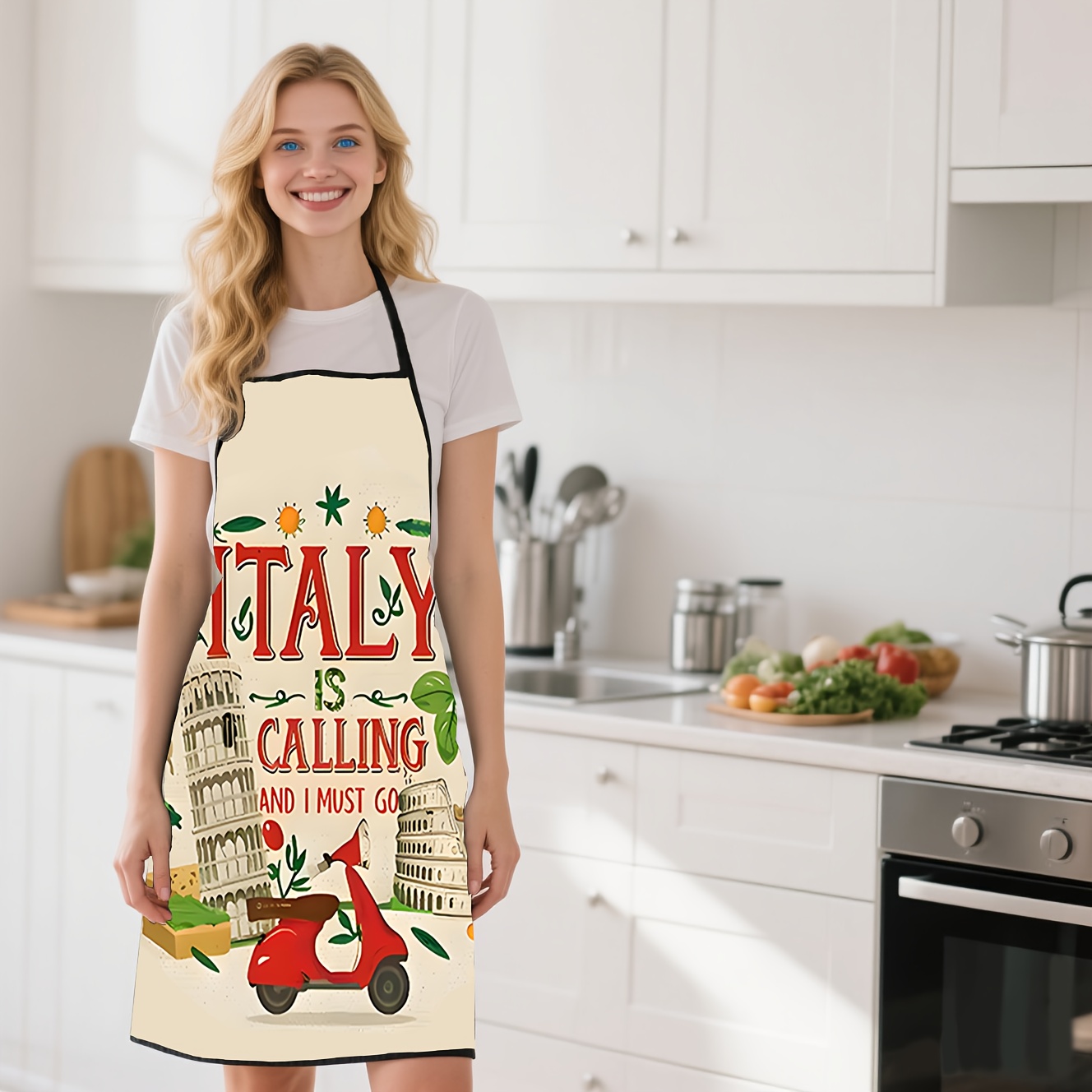 1 Stück Schürze im italienisch – Home Cooking In Italian Bewertung und Preis