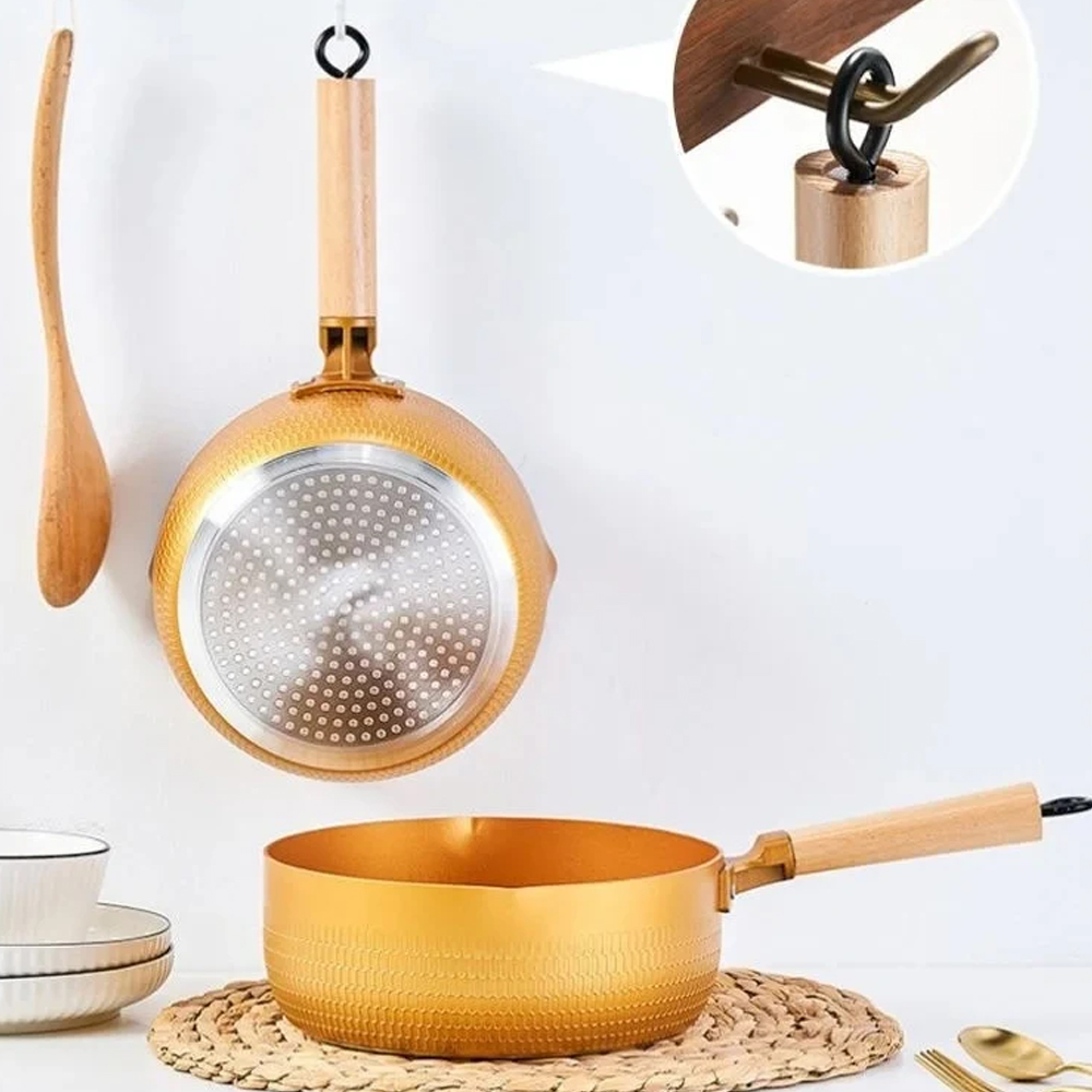 18/20/24 cm Gold Suppe topf Ja – Home Cooking Japanese Bewertung und Preis